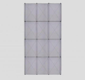 现代玻璃幕墙SU模型下载_sketchup草图大师SKP模型