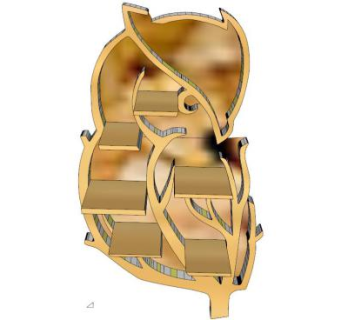 动物书架su模型下载_sketchup草图大师SKP模型
