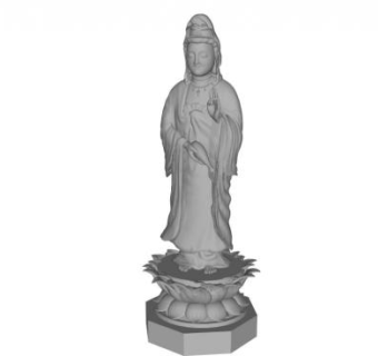 观音菩萨su模型下载_sketchup草图大师SKP模型