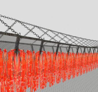 铁索桥su模型下载_sketchup草图大师SKP模型