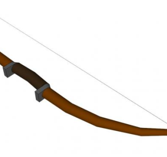 弓箭su模型下载_sketchup草图大师SKP模型