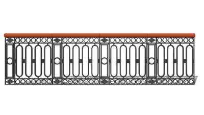铁艺构件su模型下载_sketchup草图大师SKP模型