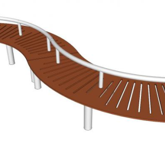 外摆座椅su模型下载_sketchup草图大师SKP模型