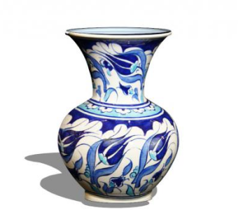 花纹花瓶su模型下载_sketchup草图大师SKP模型