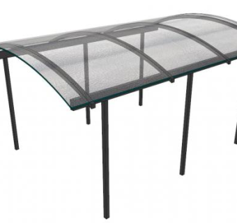 商业街雨棚su模型下载_sketchup草图大师SKP模型