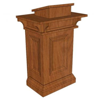 宣誓台su模型下载_sketchup草图大师SKP模型