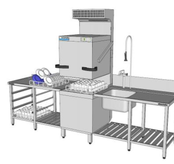 自动洗碗机su模型下载_sketchup草图大师SKP模型