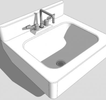 公共洁具su模型下载_sketchup草图大师SKP模型