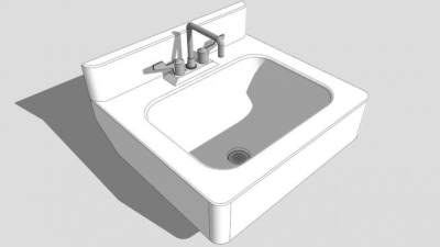 公共洁具su模型下载_sketchup草图大师SKP模型