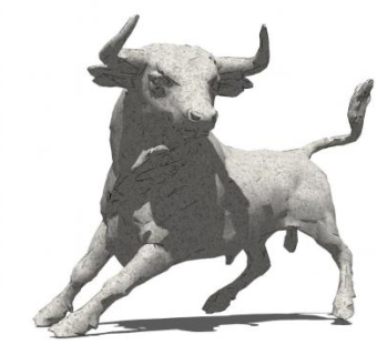 动物雕像su模型下载_sketchup草图大师SKP模型