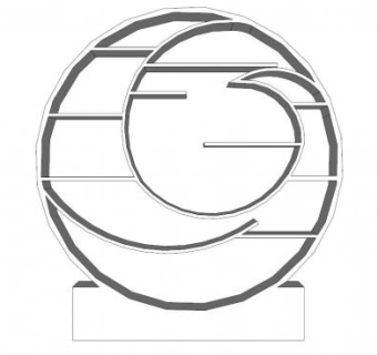 特色书架su模型下载_sketchup草图大师SKP模型