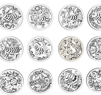 圆浮雕su模型下载_sketchup草图大师SKP模型