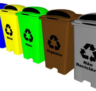 公共垃圾桶su模型下载_sketchup草图大师SKP模型