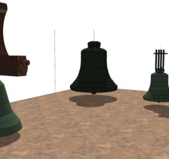 大钟su模型下载_sketchup草图大师SKP模型