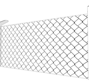 网状围栏su模型下载_sketchup草图大师SKP模型