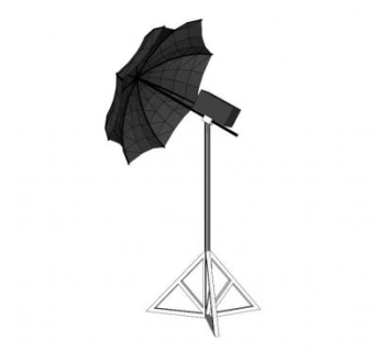 摄影灯su模型下载_sketchup草图大师SKP模型