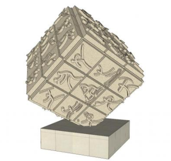 公共雕塑sketchup模型下载_sketchup草图大师SKP模型