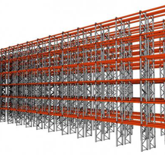 房建脚手架su模型下载_sketchup草图大师SKP模型