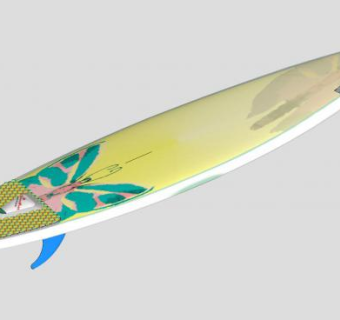 冲浪板su模型下载_sketchup草图大师SKP模型