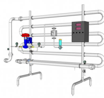 水管景观su模型下载_sketchup草图大师SKP模型