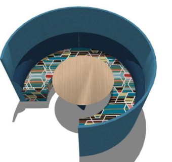 咖啡厅沙发su模型下载_sketchup草图大师SKP模型