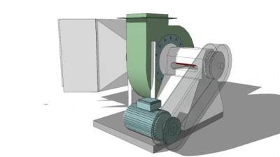 老式鼓风机su模型下载_sketchup草图大师SKP模型