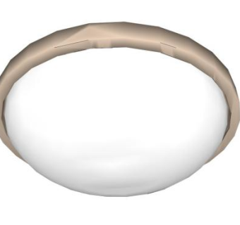 圆形灯具su模型下载_sketchup草图大师SKP模型