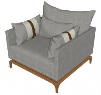 沙发椅su模型下载_sketchup草图大师SKP模型