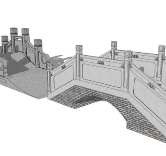 桥sketchup模型下载_sketchup草图大师SKP模型