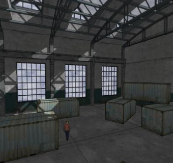 仓库sketchup模型下载_sketchup草图大师SKP模型