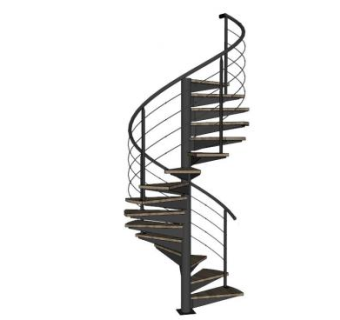 旋转楼梯sketchup模型下载_sketchup草图大师SKP模型