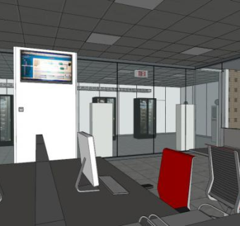 机房sketchup模型下载_sketchup草图大师SKP模型