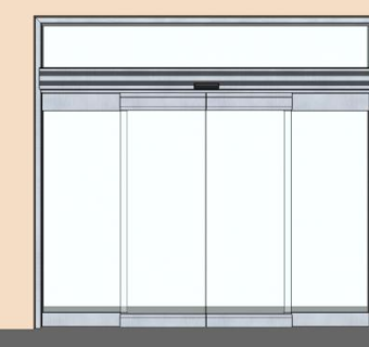 玻璃门sketchup模型下载_sketchup草图大师SKP模型