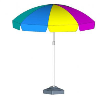 遮阳伞sketchup模型下载_sketchup草图大师SKP模型