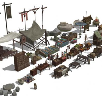 老物件sketchup模型下载_sketchup草图大师SKP模型