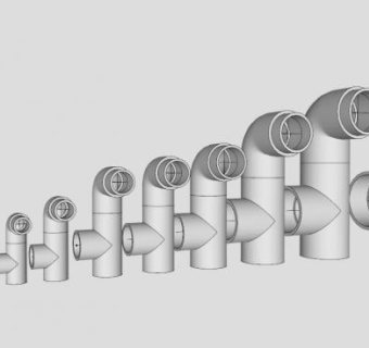 管道sketchup模型下载_sketchup草图大师SKP模型