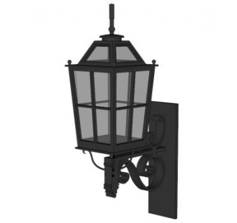 壁灯sketchup模型下载_sketchup草图大师SKP模型