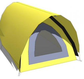 帐篷sketchup模型下载_sketchup草图大师SKP模型