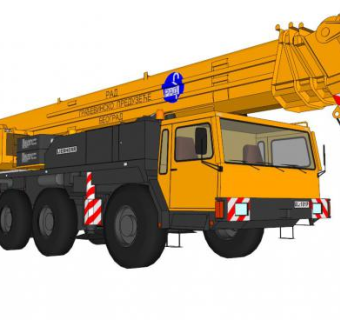 吊车sketchup模型下载_sketchup草图大师SKP模型