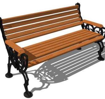 室外椅子sketchup模型下载_sketchup草图大师SKP模型