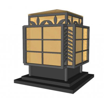 景观灯sketchup模型下载_sketchup草图大师SKP模型