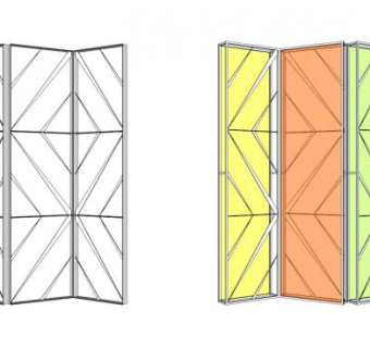 玻璃隔断sketchup模型下载_sketchup草图大师SKP模型