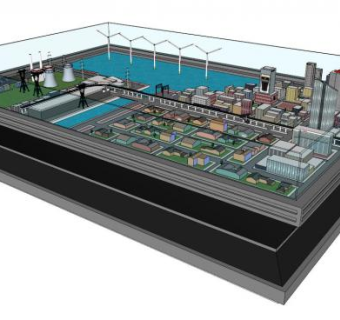 沙盘sketchup模型下载_sketchup草图大师SKP模型