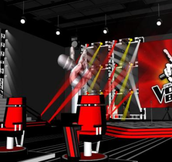 舞台灯光sketchup模型下载_sketchup草图大师SKP模型