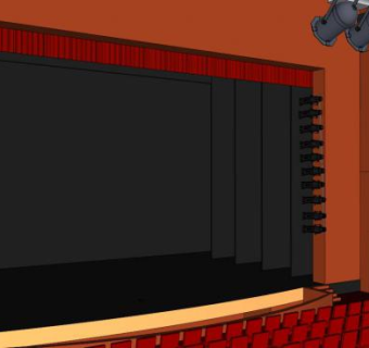 剧场sketchup模型下载_sketchup草图大师SKP模型
