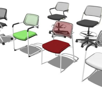 办公椅子sketchup模型下载_sketchup草图大师SKP模型