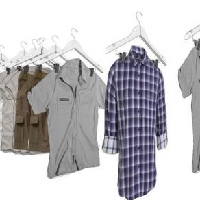 衣服sketchup模型下载_sketchup草图大师SKP模型