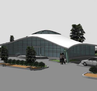 会展sketchup模型下载_sketchup草图大师SKP模型