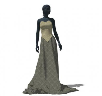 简陋模特sketchup模型下载_sketchup草图大师SKP模型