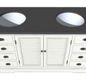 浴室柜sketchup模型下载_sketchup草图大师SKP模型